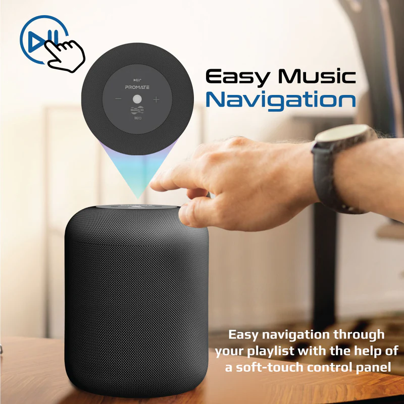 PROMATE Boom-10 BLACK 10W ProStream® Wireless HD Speaker PROMATE Boom-10 BLACK 10W ProStream® Wireless HD Speaker